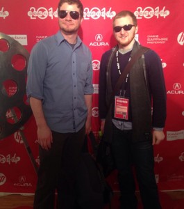 Wes Manakee and Nathan Gjrastad at Sundance