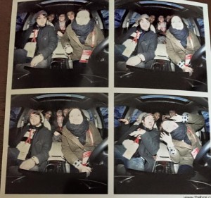 Ben and Classmates at Acura Photo Booth having a blast!