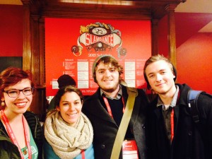 Rebecca, Ben, Dr. Hall, and Cody at Slamdance