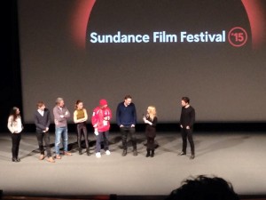 Opening Night Film--The Bronze Cast and Crew during Q&A after film.