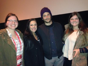 Nicole and Classmates with James Franko