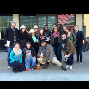 Class photo in Salt Lake City